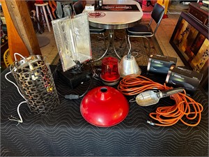 Various Lamps/Shades/Duracell Powermats