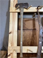 double sided axe