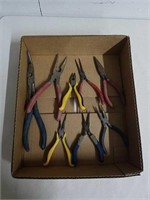 Group of needle-nose pliers
