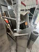 Assorted stainless shelves