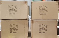 4 BOXES OF 2 WALL SCONCE LIGHTING