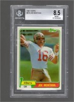 Joe Montana ROOKIE CARD 1981 Topps Joe Montana