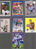 13 Vintage Star & HOF Football Cards: Montana,