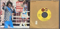 James Brown & Stevie Wonder Vinyl 45 Singles