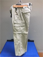 BC Clothing Cargo Pants w/Zip Off Legs Med