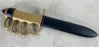 Replica U.S. 1918 Knuckle Duster Knife w/Sheath