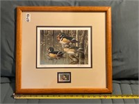 1999- 2000 Framed & Numbered Duck Stamp 371/ 7200