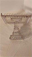 Victoria Era Pattern Glass Cake Stand.