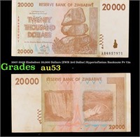 2007-2008 Zimbabwe 20,000 Dollars (ZWR 3rd Dollar)