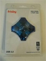 Frisby Blue USB 2.0 4 Port HUB