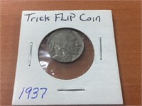 1937 Trick Flip Coin