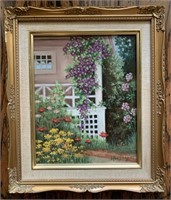 Framed Oil On Canvas By Ellen Shaw