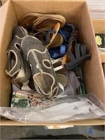 Box of shoes and more