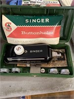 Vintage singer button holer