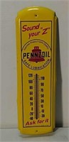 Sound Your Z Pennzoil Tin Thermometer