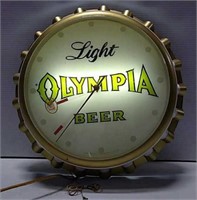 Light Olympia Beer Clock
