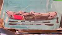 Intex Dakota K2 Boat Set(Used/Dirty)