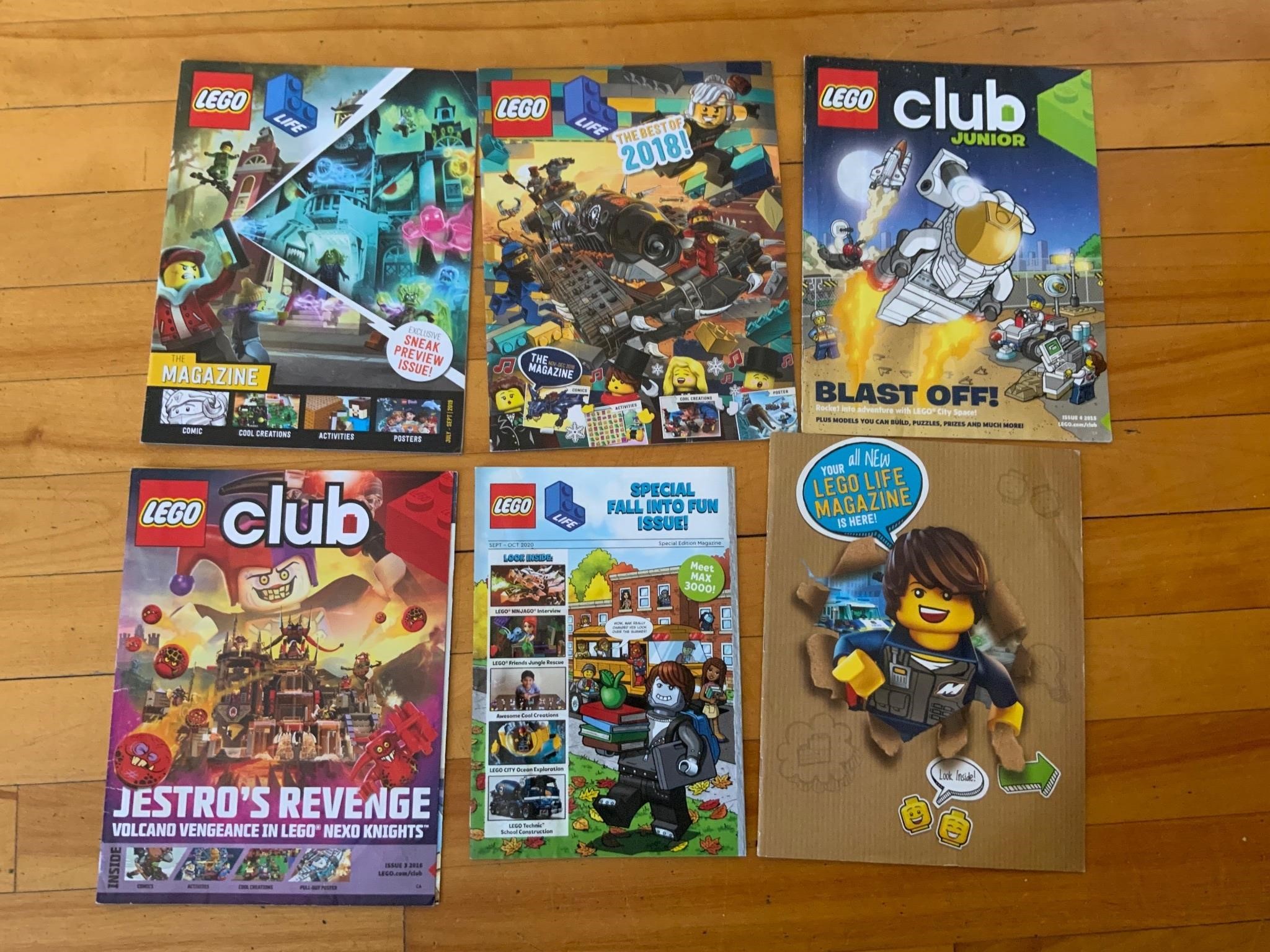 Lego Club Magazine's (b)