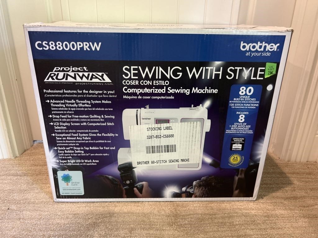 Brother sewing machine brand new inbox