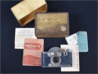 Universal Mercury II CX Camera, Box & Manual