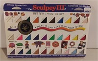 Unused 30pc Sculpey III Modeling Compound