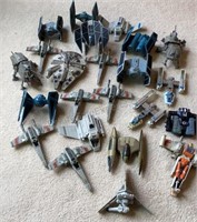 Lot of Small Scale Star Wars Vehicles