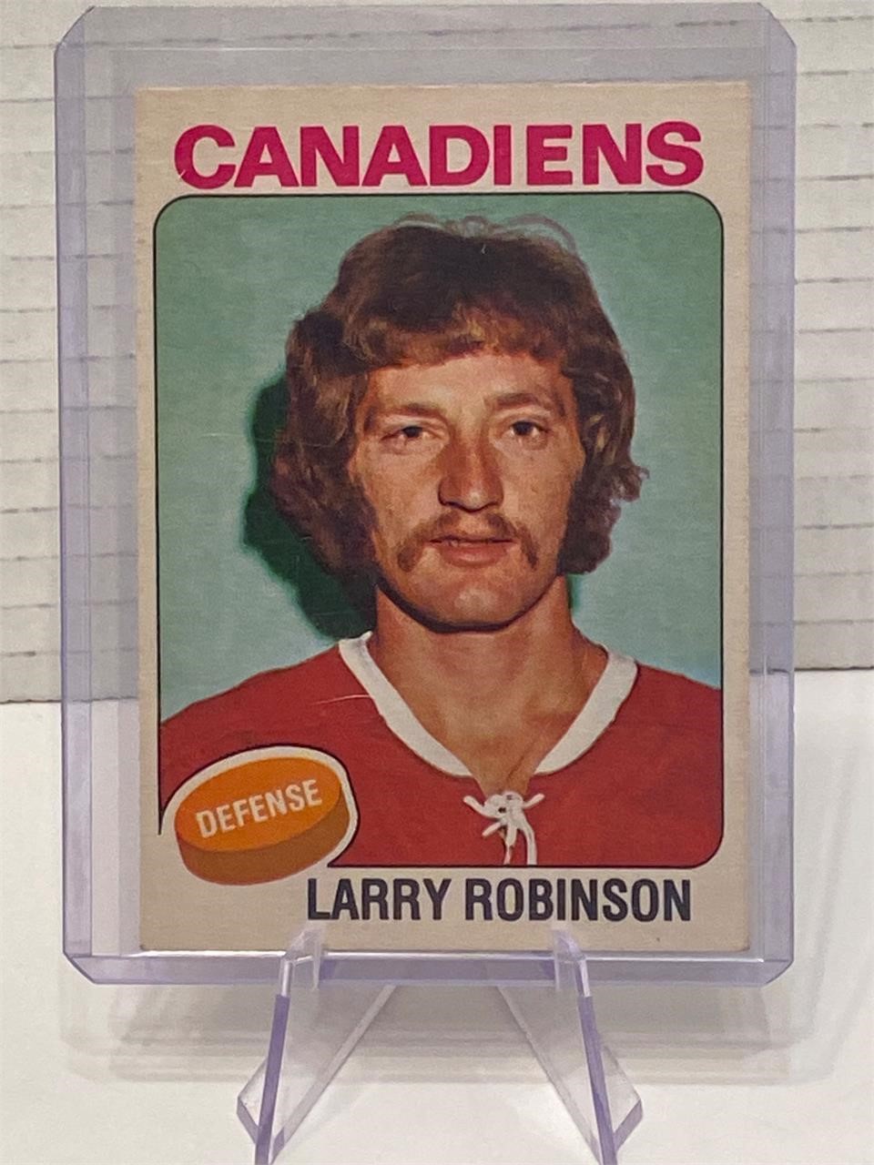 Larry Robinson 1975/76 Card