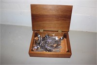 Box of Misc Flatware