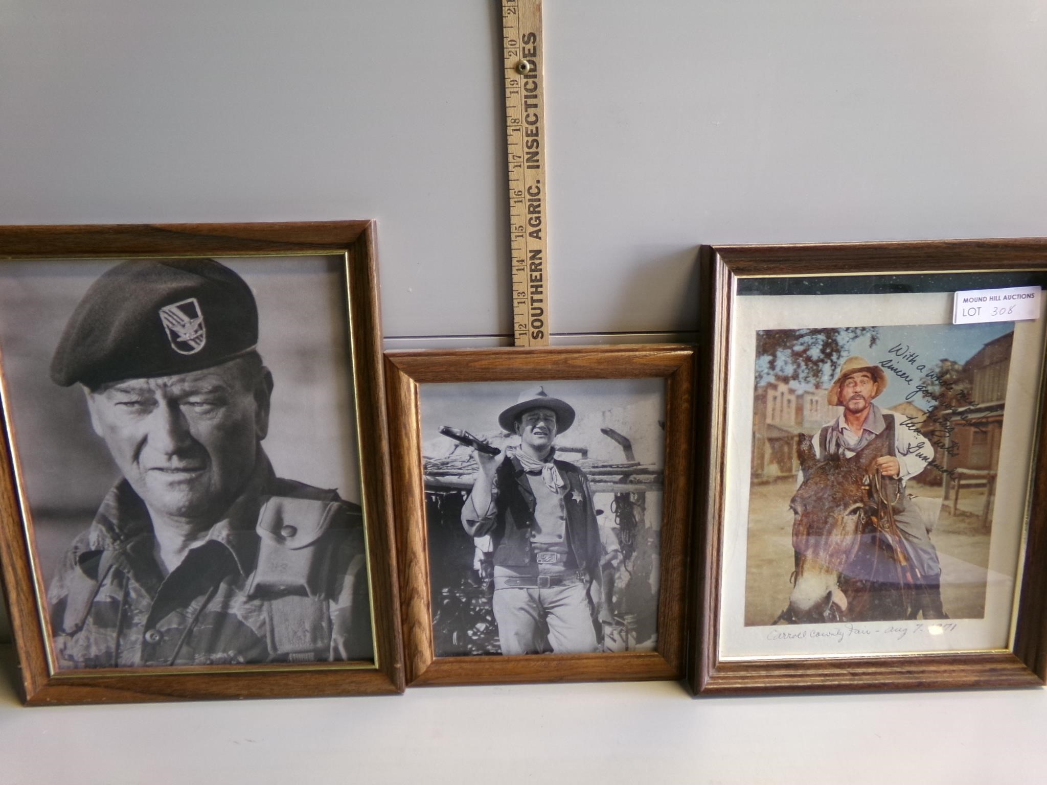2 John Wayne pictures and 1 other
