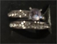 Beautiful Ring Set NEW 17mm (6.5 size)