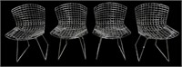Mid Century HARRY BERTOIA, KNOLL Set of 4 Chairs