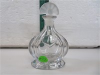 Vintage Crystal Corday Perfume Bottle 5&3/8"