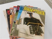 1960-1966 Road & Track magazines (7), lots of