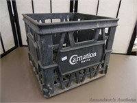 Carnation Seattle Milk Crate - one side melted