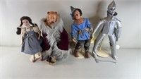 4pc The Wizard Of Oz Franklin Heirloom Dolls