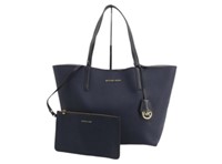 Michael Kors Navy Blue Tote Bag