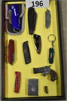 Pocket Knives, Lighter, etc.: