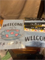 5 new Friends garden flags