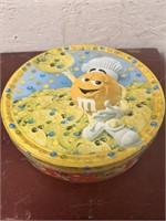 Vintage 10" M&M Advertising Can