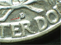 1961 DDR/DP ERROR Wash. Silver Quarter Dollar