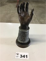 RESIN ARM STATUE 14 inches tall