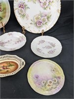 8 Pieces of Antique Porcelain Pieces