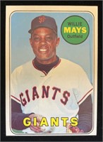 1969T #190 Willie Mays Baseball Card