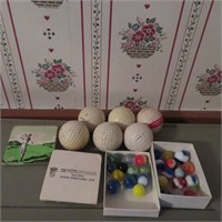 Marbles, Golf Balls, & Matches