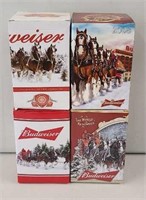 4x- Bud Holiday Themed Steins
