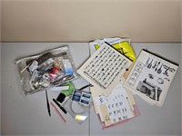 Misc office and chaligraphy supplies
