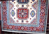 Afghan Kazak pure wool hand made rug,