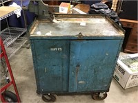 Large Metal Chemical Cabinet w Columbian Vise