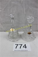 Artmark 24% LEAD Crystal Bells (2)