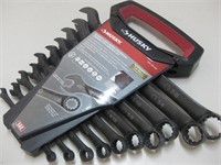 Husky 10Pc Combination Wrench Set
